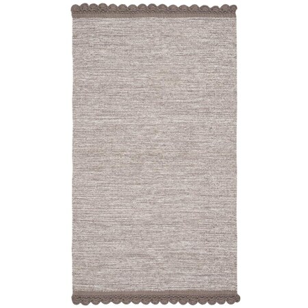 Safavieh Montauk Hand Woven Rectangle Area Rug, Grey - 3 x 5 ft. MTK615M-3